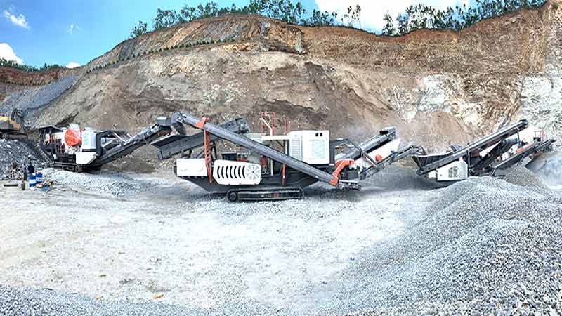 case of mobile crusher